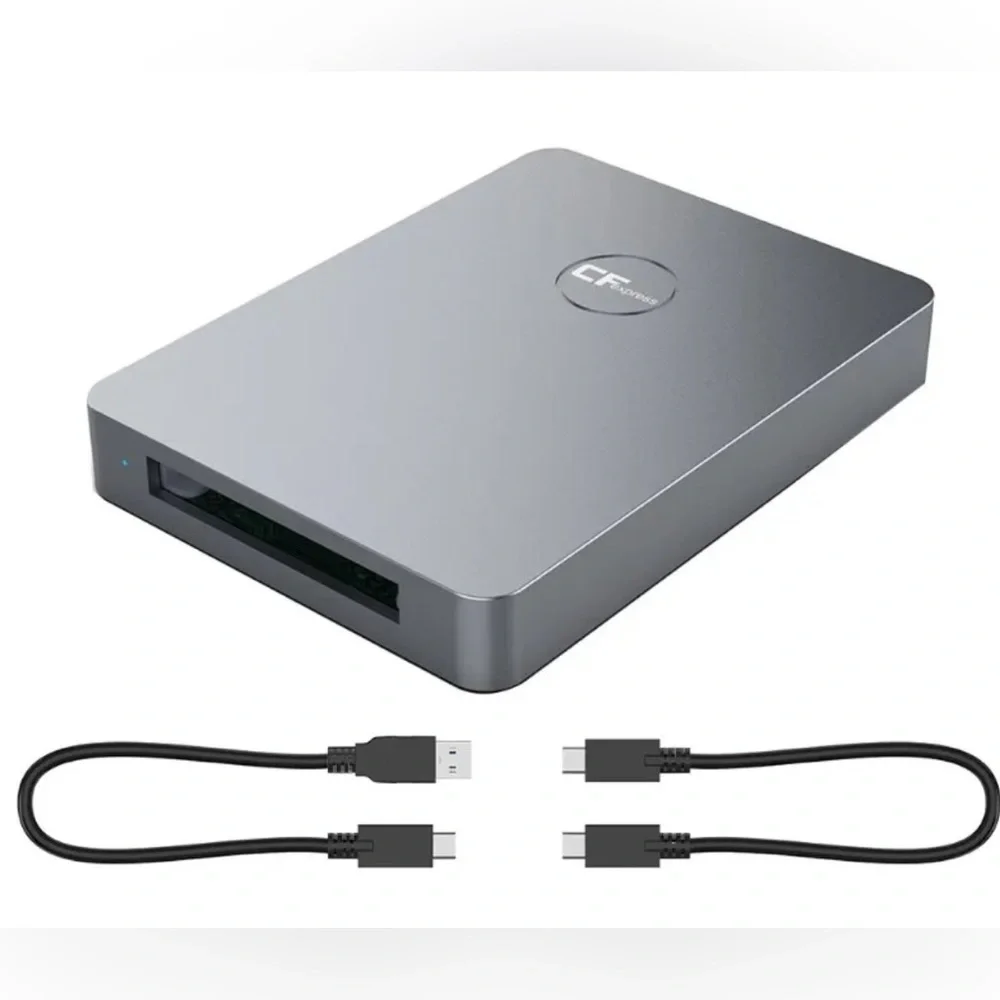 Memory Card Reader Hub USB 3.0 CFexpress 5 GB Type C. Phone / Laptop. New!